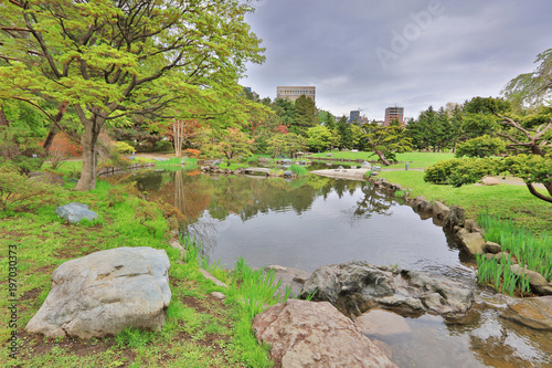 the Nakajima Park  at  Sapporo, hokkaido Japan photo