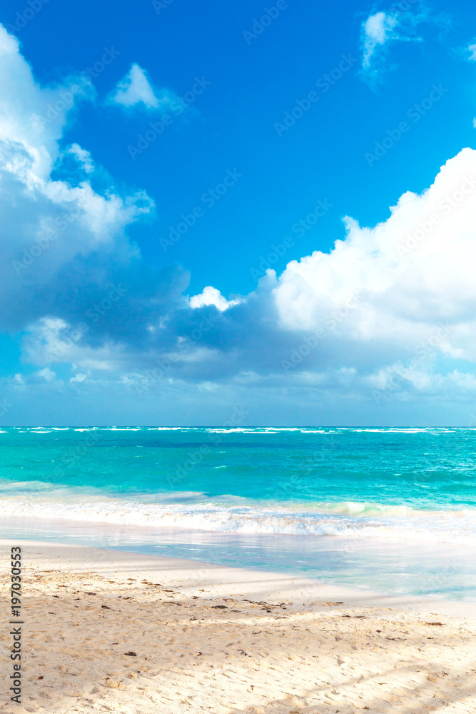 Clouds over the sea on Punta Cana Clouds over the sea on Punta Cana