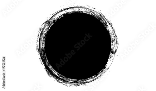 Grunge black stamp.Grunge circle for your design.Grunge ink stamp.