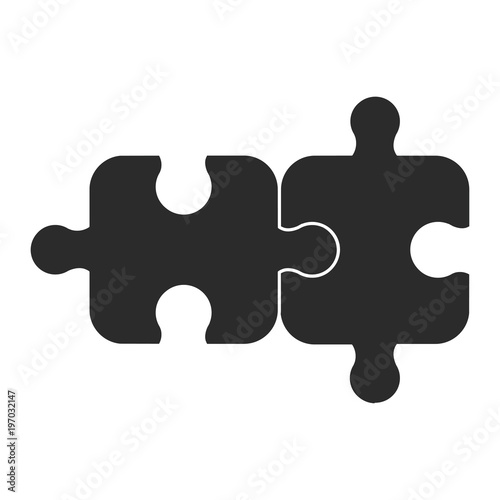 Two piece of puzzle