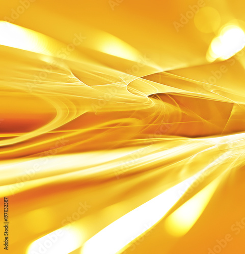 abstract yellow design background