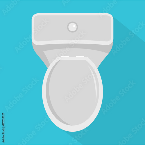 Lavatory icon. Flat illustration of lavatory vector icon for web