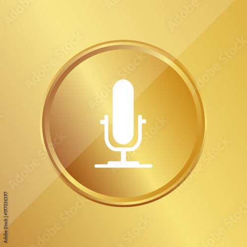 Gold Medaille - Mikrofon