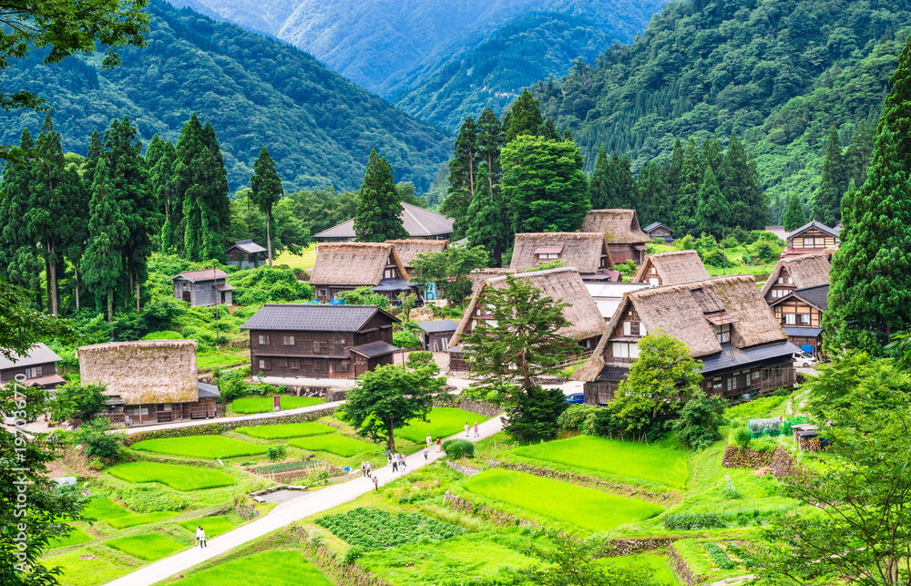 世界遺産　五箇山