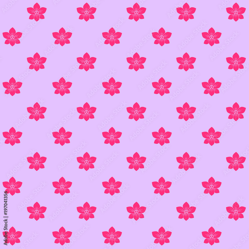 Pattern of an illustration of a pink orchid held in the air by two female hands. Orchid as metaphor of the women. I wanted to represent the power women have to change the world and help each other. Pattern of an illustration of a pink orchid held in the air by two female hands. Orchid as metaphor of the women. I wanted to represent the power women have to change the world and help each other.