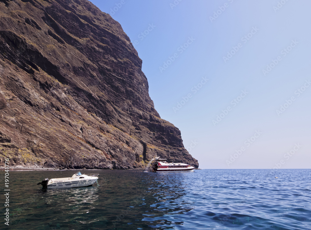 Fototapeta premium Los Gigantes Cliffs, Tenerife Island, Canary Islands, Spain