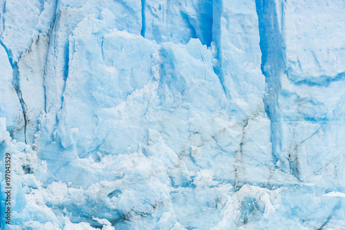 Detail of Perito Moreno Glacier in Argentina