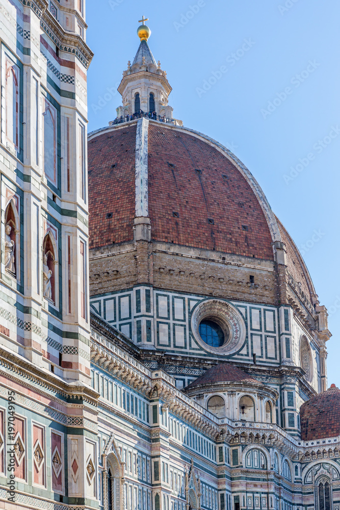 Cattedrale di Santa Maria del Fiore in Florence with dome