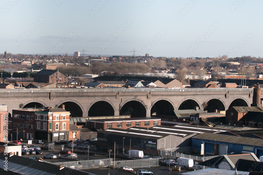 cityscape in Birmingham uk