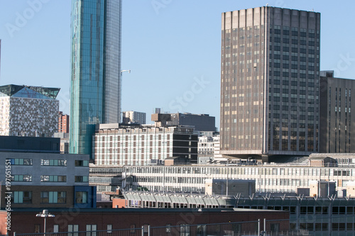 cityscape in Birmingham uk