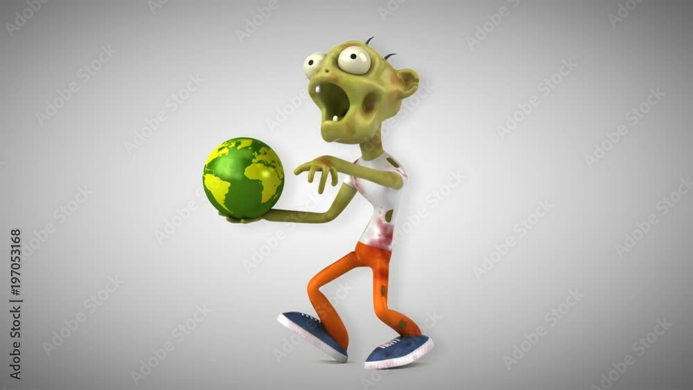 Fun zombie - 3D Animation