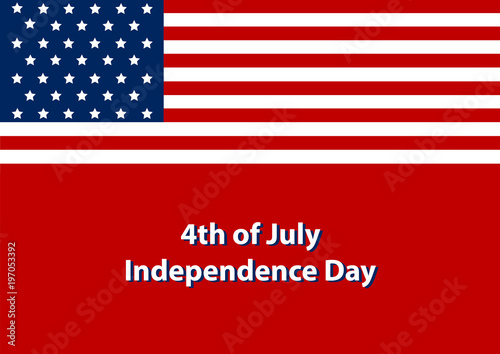 Independence Day Hintergrund. Eps 10 Vector Datei