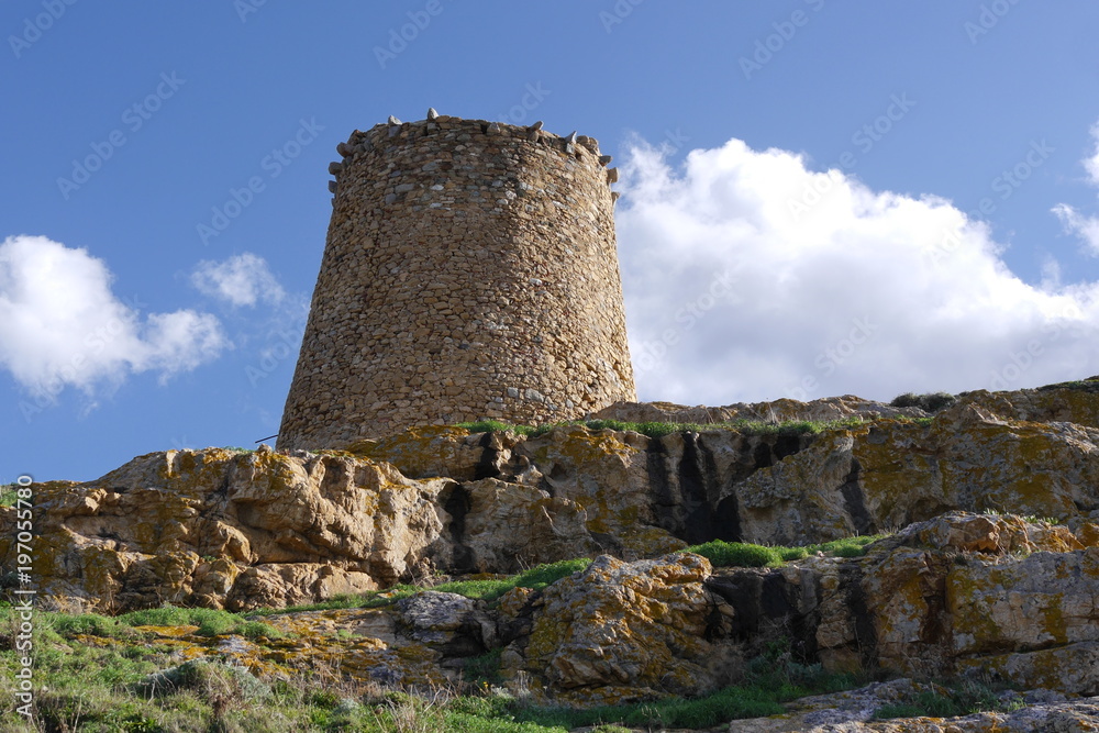 Alter Turm in L'Ile Rousse / Region Balagne, Korsika