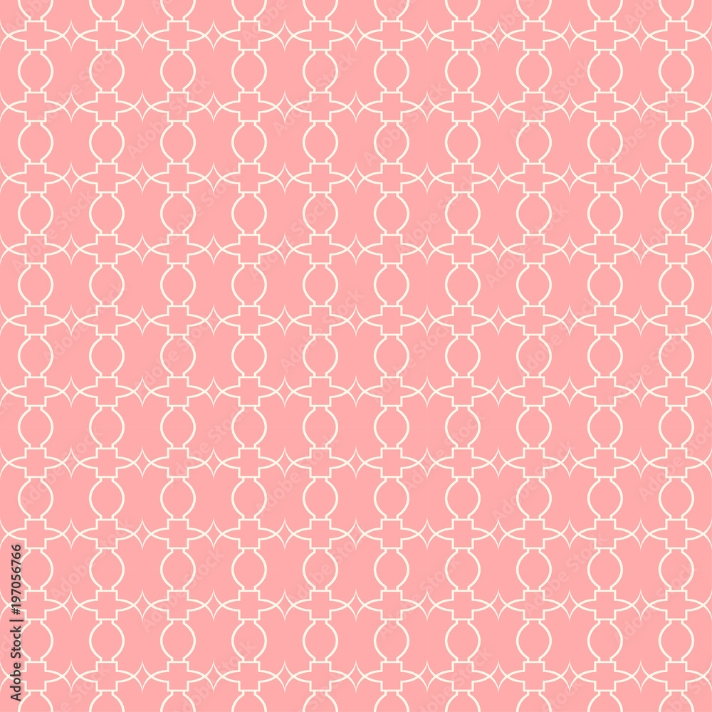 Pattern with quatrefoil