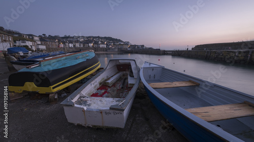 Mousehole Harbour in West Cornwall. © Chris