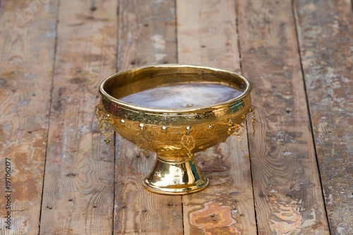 Obraz na plátně holy grail on white background