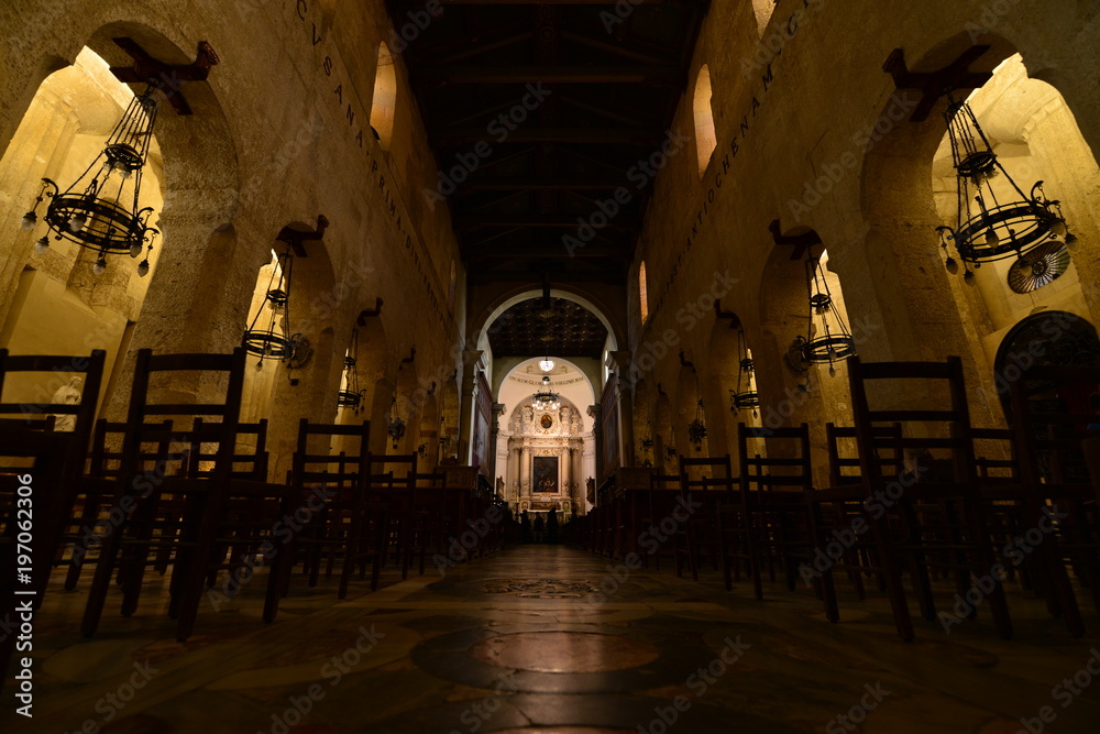 Fototapeta premium シラクサの街と教会