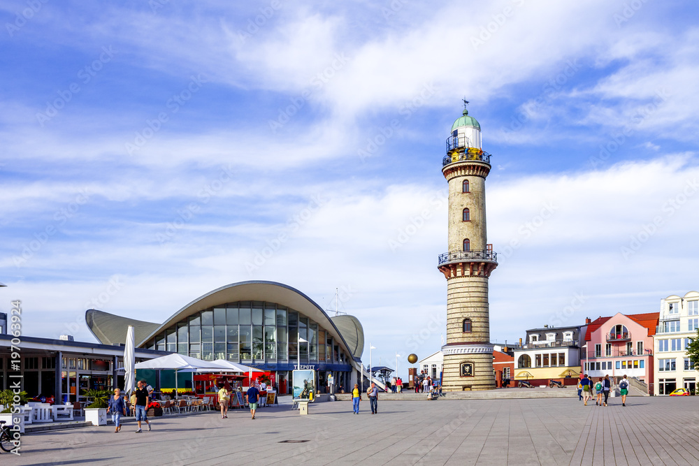 Fototapeta premium Warnemünde, Rostock 