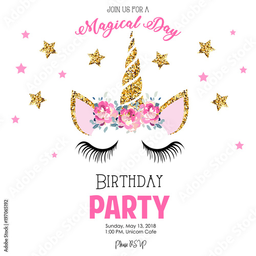 Birthday party invitation