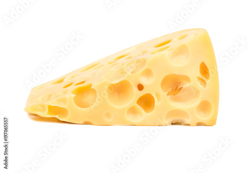 Cheese with holes