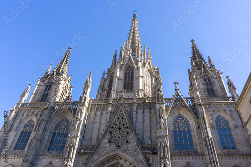 barcelona cathedral exterior