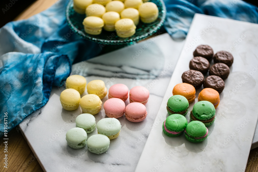 pastel colored macarons pastel colored macarons