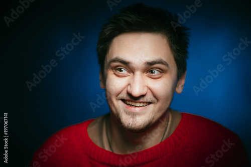 emotional young man photo in studio © ruslan1117