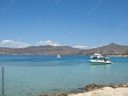 Panorama isola greca.