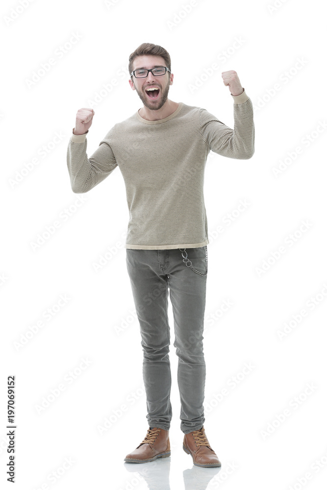 portrait of a very happy young man portrait of a very happy young man