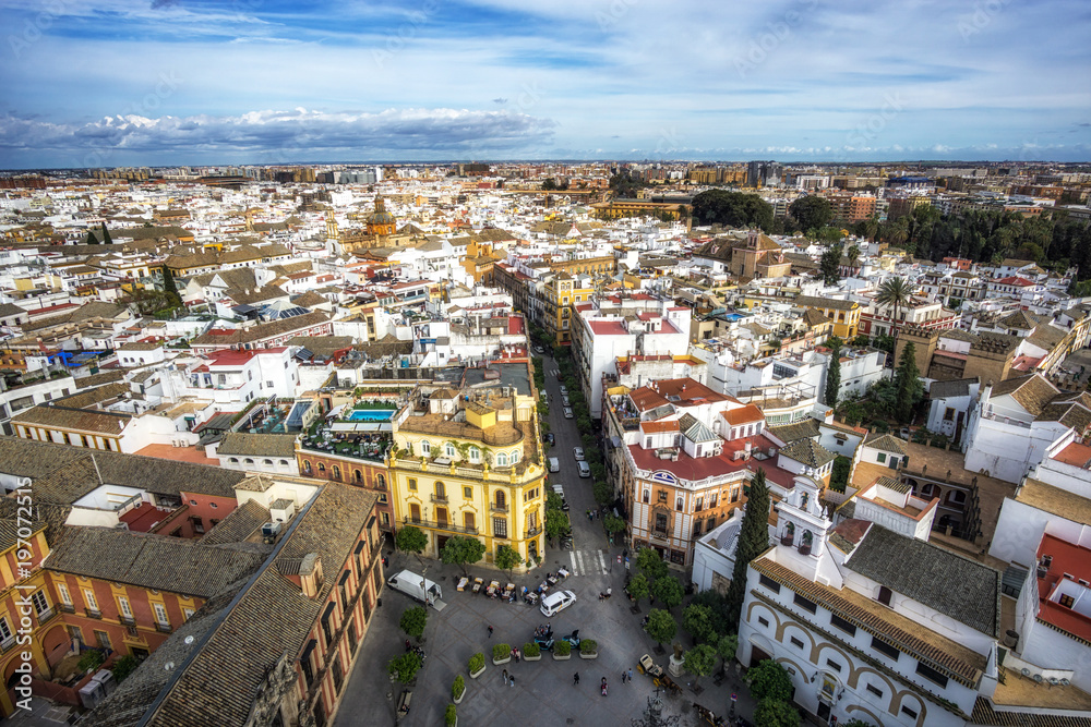 Seville city view