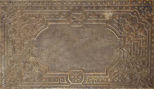 Old vintage book cover texture