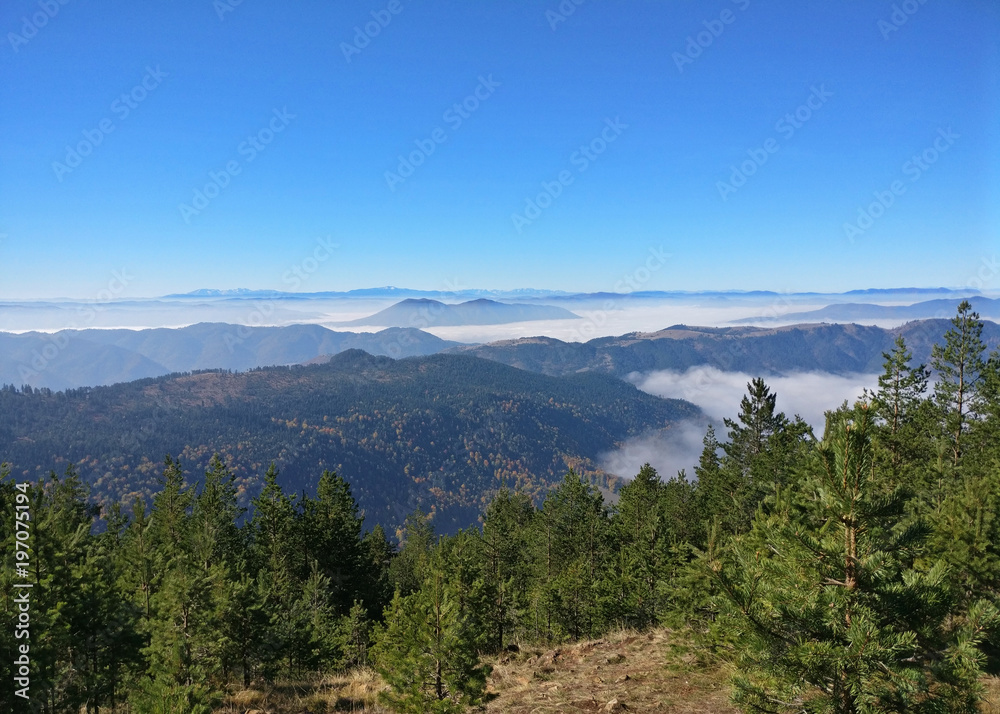 Autumn Landscape on Zlatibor Mountain, Serbia