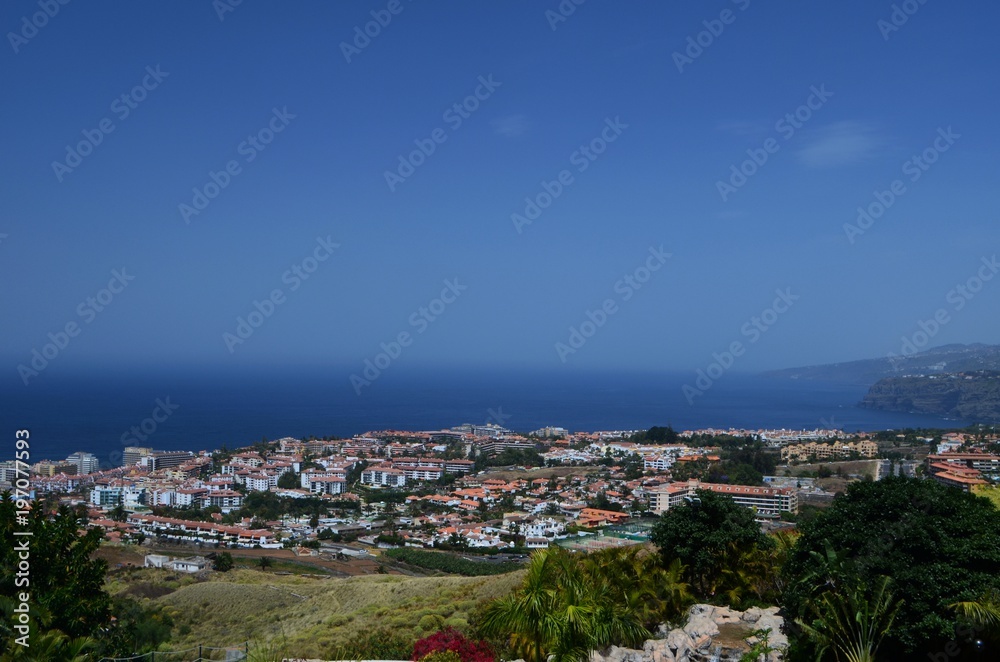 Blick auf Puerto de la Cruz