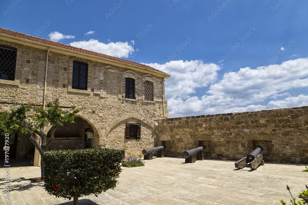 Ancient Larnaca Castle.  Cyprus.