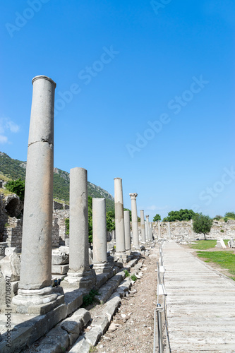 View Of The Ephesus Ancient City