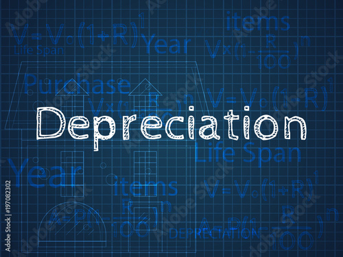 The formula of depreciation of an apartment house