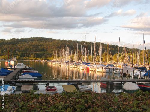 A chic vacation on the lake. Austria. Klagenfurt.