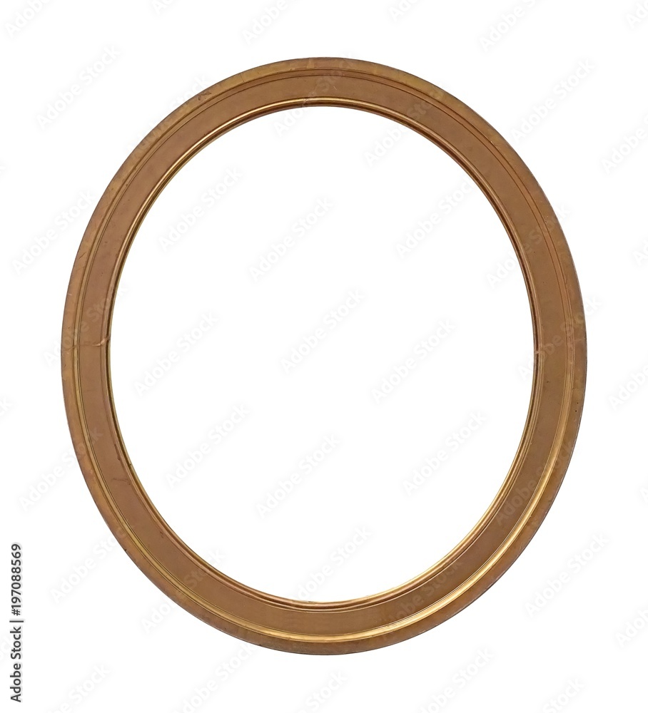 Golden frame for paintings, mirrors or photos Golden frame for paintings, mirrors or photos