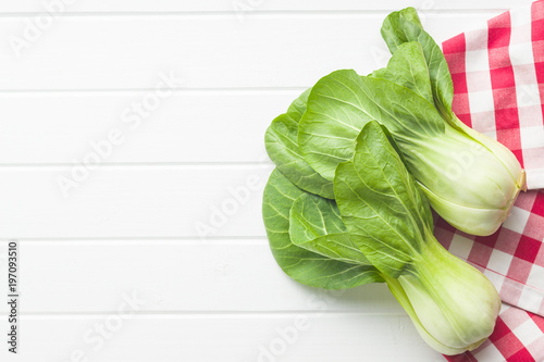 Принти на полотні Fresh pak choi cabbage