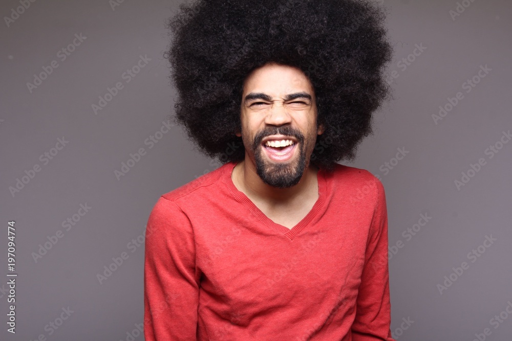 Afro man Afro man