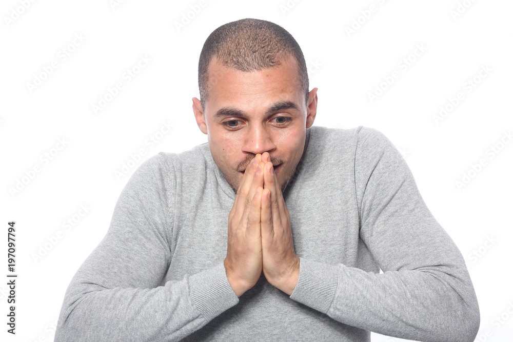 Mixed race man Mixed race man