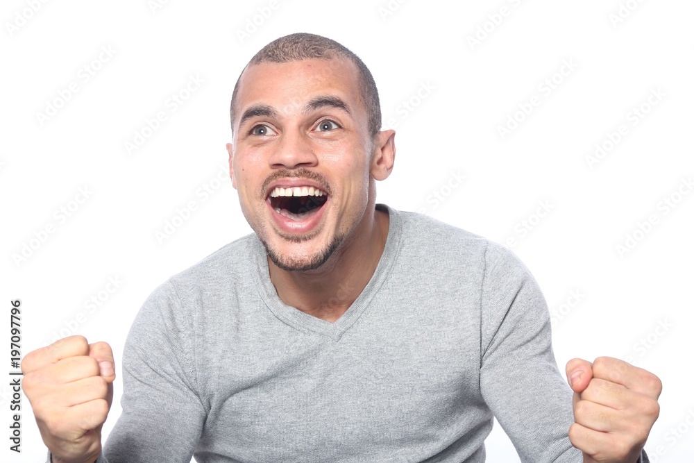 Mixed race man Mixed race man