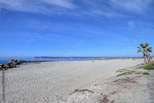 Coronado Beach just outside of San Diego  California.