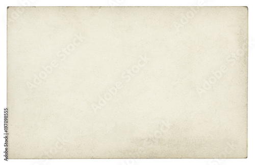 Vintage paper background isolated - (clipping path included)