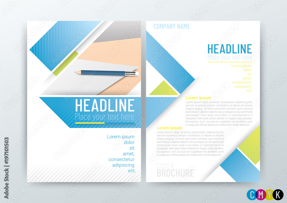 Abstract background, poster flyer brochure cover design layout, company profile, template in A4 size, Vector Illustration