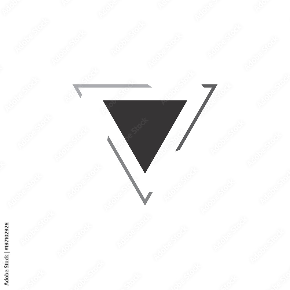 triangle logo vector