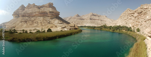 Lagune près de Salalah, Oman