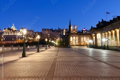 Edinburgh bei Nacht