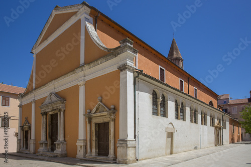 Saint Simeon church, Zadar, Croatia.