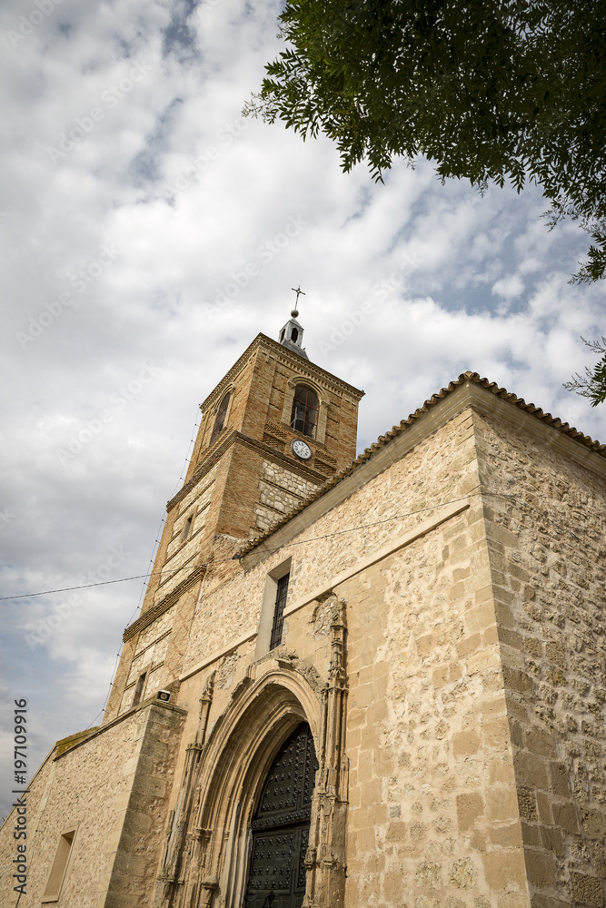 Nuestra Señora de la Asunción church in Villa de Don Fadrique, province of Toledo, Spain